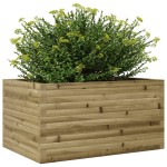vidaXL Jardinieră de grădină, 90x60x46 cm, lemn de pin impregnat vidaXL Jardinieră de grădină, 90x60x46 cm, lemn de pin impregnat