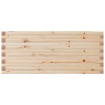 vidaXL Jardinieră de grădină, 110x60x46 cm, lemn masiv de pin vidaXL Jardinieră de grădină, 110x60x46 cm, lemn masiv de pin