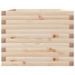 vidaXL Jardinieră de grădină, 110x60x46 cm, lemn masiv de pin vidaXL Jardinieră de grădină, 110x60x46 cm, lemn masiv de pin