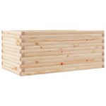 vidaXL Jardinieră de grădină, 110x60x46 cm, lemn masiv de pin vidaXL Jardinieră de grădină, 110x60x46 cm, lemn masiv de pin