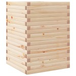 vidaXL Jardinieră de grădină, 50x50x68,5 cm, lemn masiv de pin vidaXL Jardinieră de grădină, 50x50x68,5 cm, lemn masiv de pin