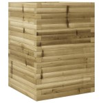 vidaXL Jardinieră de grădină, 50x50x68,5 cm, lemn de pin impregnat vidaXL Jardinieră de grădină, 50x50x68,5 cm, lemn de pin impregnat