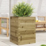vidaXL Jardinieră de grădină, 50x50x68,5 cm, lemn de pin impregnat vidaXL Jardinieră de grădină, 50x50x68,5 cm, lemn de pin impregnat