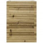 vidaXL Jardinieră de grădină, 50x50x68,5 cm, lemn de pin impregnat vidaXL Jardinieră de grădină, 50x50x68,5 cm, lemn de pin impregnat