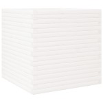vidaXL Jardinieră de grădină, alb, 70x70x68,5 cm, lemn masiv de pin vidaXL Jardinieră de grădină, alb, 70x70x68,5 cm, lemn masiv de pin