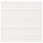vidaXL Jardinieră de grădină, alb, 70x70x68,5 cm, lemn masiv de pin vidaXL Jardinieră de grădină, alb, 70x70x68,5 cm, lemn masiv de pin