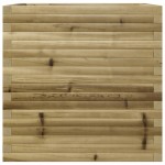 vidaXL Jardinieră de grădină, 70x70x68,5 cm, lemn de pin impregnat vidaXL Jardinieră de grădină, 70x70x68,5 cm, lemn de pin impregnat
