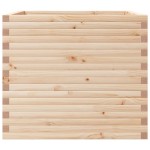 vidaXL Jardinieră de grădină, 80x80x68,5 cm, lemn masiv de pin vidaXL Jardinieră de grădină, 80x80x68,5 cm, lemn masiv de pin