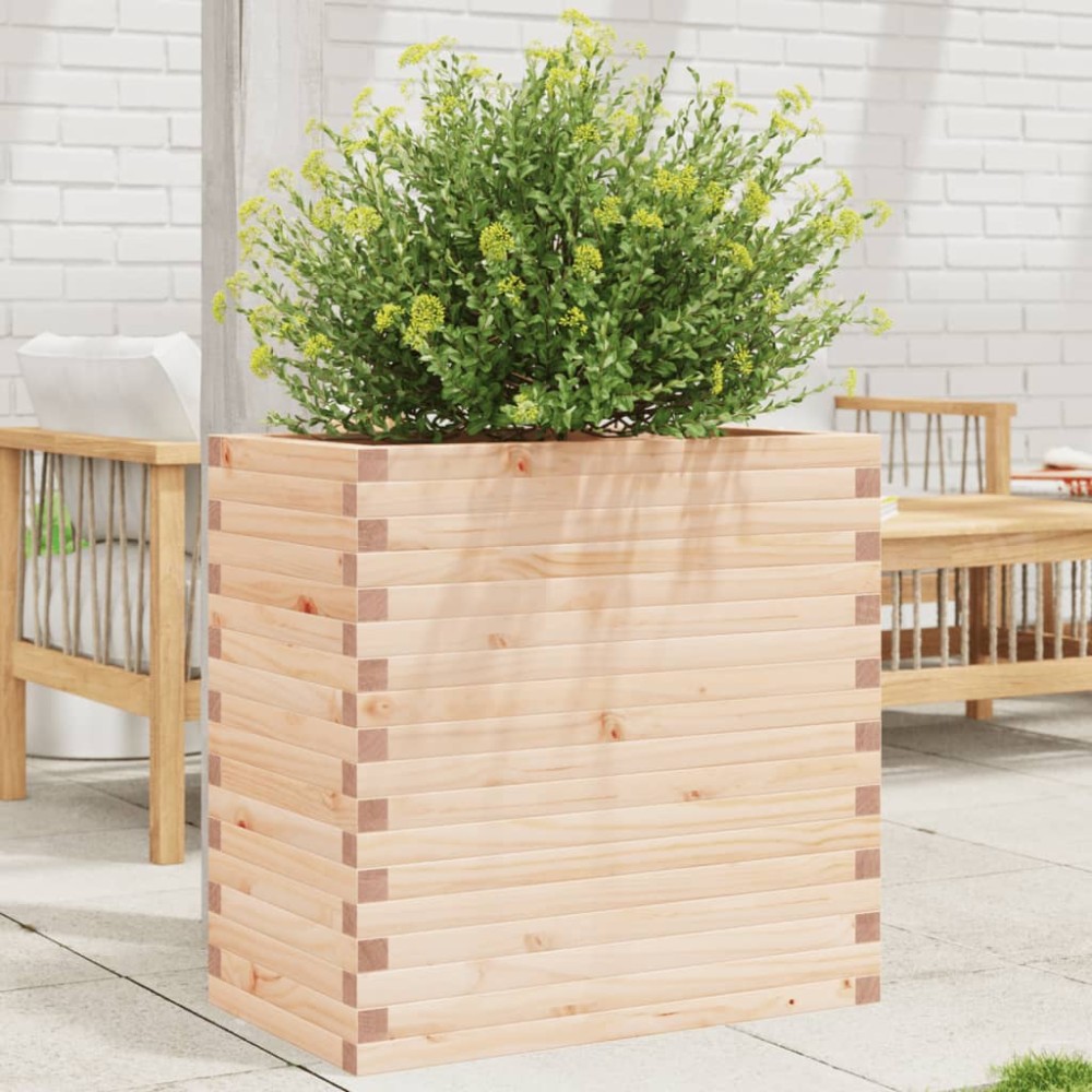vidaXL Jardinieră de grădină, 70x40x68,5 cm, lemn masiv de pin