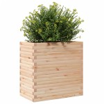 vidaXL Jardinieră de grădină, 70x40x68,5 cm, lemn masiv de pin vidaXL Jardinieră de grădină, 70x40x68,5 cm, lemn masiv de pin