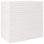 vidaXL Jardinieră de grădină, alb, 70x40x68,5 cm, lemn masiv de pin vidaXL Jardinieră de grădină, alb, 70x40x68,5 cm, lemn masiv de pin
