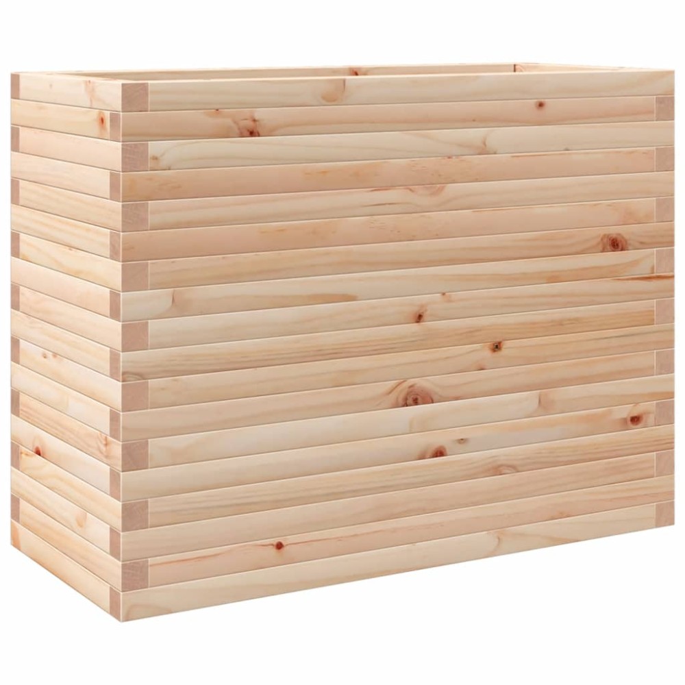 vidaXL Jardinieră de grădină, 90x40x68,5 cm, lemn masiv de pin