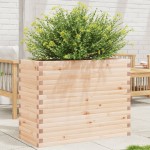 vidaXL Jardinieră de grădină, 90x40x68,5 cm, lemn masiv de pin vidaXL Jardinieră de grădină, 90x40x68,5 cm, lemn masiv de pin