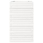 vidaXL Jardinieră de grădină, alb, 90x40x68,5 cm, lemn masiv de pin vidaXL Jardinieră de grădină, alb, 90x40x68,5 cm, lemn masiv de pin