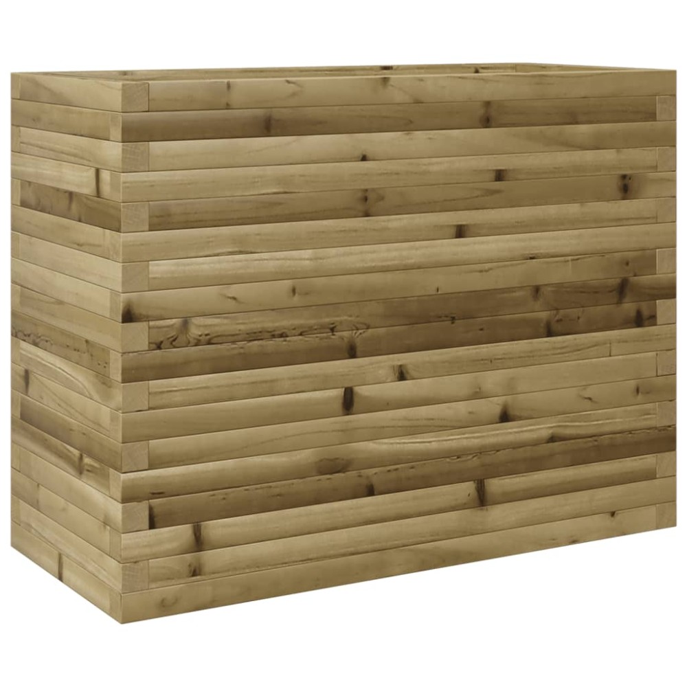 vidaXL Jardinieră de grădină, 90x40x68,5 cm, lemn de pin impregnat