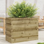 vidaXL Jardinieră de grădină, 90x40x68,5 cm, lemn de pin impregnat vidaXL Jardinieră de grădină, 90x40x68,5 cm, lemn de pin impregnat
