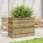 vidaXL Jardinieră de grădină, 90x40x68,5 cm, lemn de pin impregnat vidaXL Jardinieră de grădină, 90x40x68,5 cm, lemn de pin impregnat