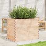 vidaXL Jardinieră de grădină, 90x60x68,5 cm, lemn masiv de pin vidaXL Jardinieră de grădină, 90x60x68,5 cm, lemn masiv de pin