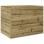 vidaXL Jardinieră de grădină, 90x60x68,5 cm, lemn de pin impregnat vidaXL Jardinieră de grădină, 90x60x68,5 cm, lemn de pin impregnat