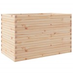 vidaXL Jardinieră de grădină, 110x60x68,5 cm, lemn masiv de pin vidaXL Jardinieră de grădină, 110x60x68,5 cm, lemn masiv de pin