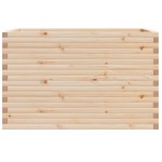 vidaXL Jardinieră de grădină, 110x60x68,5 cm, lemn masiv de pin vidaXL Jardinieră de grădină, 110x60x68,5 cm, lemn masiv de pin