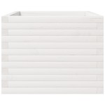 vidaXL Jardinieră de grădină, alb, 60x60x49,5 cm, lemn masiv de pin vidaXL Jardinieră de grădină, alb, 60x60x49,5 cm, lemn masiv de pin