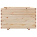 vidaXL Jardinieră de grădină, 80x80x49,5 cm, lemn masiv de pin