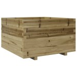 vidaXL Jardinieră de grădină, 80x80x49,5 cm, lemn de pin impregnat vidaXL Jardinieră de grădină, 80x80x49,5 cm, lemn de pin impregnat