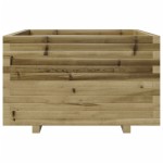 vidaXL Jardinieră de grădină, 80x80x49,5 cm, lemn de pin impregnat vidaXL Jardinieră de grădină, 80x80x49,5 cm, lemn de pin impregnat