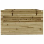 vidaXL Jardinieră de grădină, 80x80x49,5 cm, lemn de pin impregnat vidaXL Jardinieră de grădină, 80x80x49,5 cm, lemn de pin impregnat
