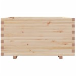 vidaXL Jardinieră de grădină, 90x90x49,5 cm, lemn masiv de pin vidaXL Jardinieră de grădină, 90x90x49,5 cm, lemn masiv de pin