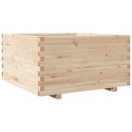 vidaXL Jardinieră de grădină, 90x90x49,5 cm, lemn masiv de pin vidaXL Jardinieră de grădină, 90x90x49,5 cm, lemn masiv de pin