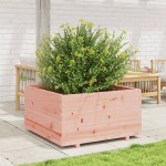vidaXL Jardinieră de grădină, 90x90x49,5 cm, lemn masiv Douglas vidaXL Jardinieră de grădină, 90x90x49,5 cm, lemn masiv Douglas