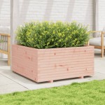 vidaXL Jardinieră de grădină, 100x100x49,5 cm, lemn masiv Douglas vidaXL Jardinieră de grădină, 100x100x49,5 cm, lemn masiv Douglas
