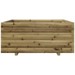 vidaXL Jardinieră de grădină, 110x110x49,5 cm, lemn de pin impregnat
