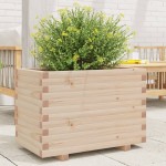 vidaXL Jardinieră de grădină, 70x40x49,5 cm, lemn masiv de pin vidaXL Jardinieră de grădină, 70x40x49,5 cm, lemn masiv de pin