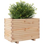 vidaXL Jardinieră de grădină, 70x40x49,5 cm, lemn masiv de pin vidaXL Jardinieră de grădină, 70x40x49,5 cm, lemn masiv de pin