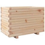 vidaXL Jardinieră de grădină, 70x40x49,5 cm, lemn masiv de pin vidaXL Jardinieră de grădină, 70x40x49,5 cm, lemn masiv de pin