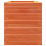 vidaXL Jardinieră grădină, maro ceruit, 70x40x49,5 cm, lemn masiv pin vidaXL Jardinieră grădină, maro ceruit, 70x40x49,5 cm, lemn masiv pin