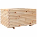 vidaXL Jardinieră de grădină, 90x60x49,5 cm, lemn masiv de pin vidaXL Jardinieră de grădină, 90x60x49,5 cm, lemn masiv de pin