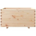 vidaXL Jardinieră de grădină, 90x60x49,5 cm, lemn masiv de pin vidaXL Jardinieră de grădină, 90x60x49,5 cm, lemn masiv de pin