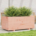 vidaXL Jardinieră de grădină, 110x60x49,5 cm, lemn masiv Douglas vidaXL Jardinieră de grădină, 110x60x49,5 cm, lemn masiv Douglas