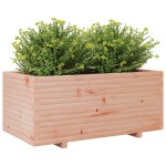 vidaXL Jardinieră de grădină, 110x60x49,5 cm, lemn masiv Douglas vidaXL Jardinieră de grădină, 110x60x49,5 cm, lemn masiv Douglas