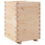 vidaXL Jardinieră de grădină, 50x50x72,5 cm, lemn masiv de pin vidaXL Jardinieră de grădină, 50x50x72,5 cm, lemn masiv de pin