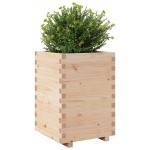 vidaXL Jardinieră de grădină, 50x50x72,5 cm, lemn masiv de pin vidaXL Jardinieră de grădină, 50x50x72,5 cm, lemn masiv de pin