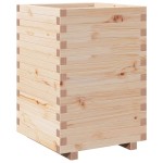 vidaXL Jardinieră de grădină, 50x50x72,5 cm, lemn masiv de pin vidaXL Jardinieră de grădină, 50x50x72,5 cm, lemn masiv de pin
