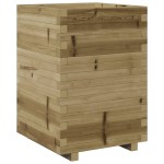 vidaXL Jardinieră de grădină, 50x50x72,5 cm, lemn de pin impregnat vidaXL Jardinieră de grădină, 50x50x72,5 cm, lemn de pin impregnat
