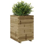 vidaXL Jardinieră de grădină, 50x50x72,5 cm, lemn de pin impregnat vidaXL Jardinieră de grădină, 50x50x72,5 cm, lemn de pin impregnat