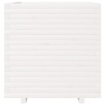 vidaXL Jardinieră de grădină, alb, 70x70x72,5 cm, lemn masiv de pin vidaXL Jardinieră de grădină, alb, 70x70x72,5 cm, lemn masiv de pin