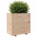 vidaXL Jardinieră de grădină, 70x40x72,5 cm, lemn masiv de pin vidaXL Jardinieră de grădină, 70x40x72,5 cm, lemn masiv de pin